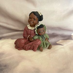 All God's Children Patti Burgandy Figurine 1996 Limited Edition